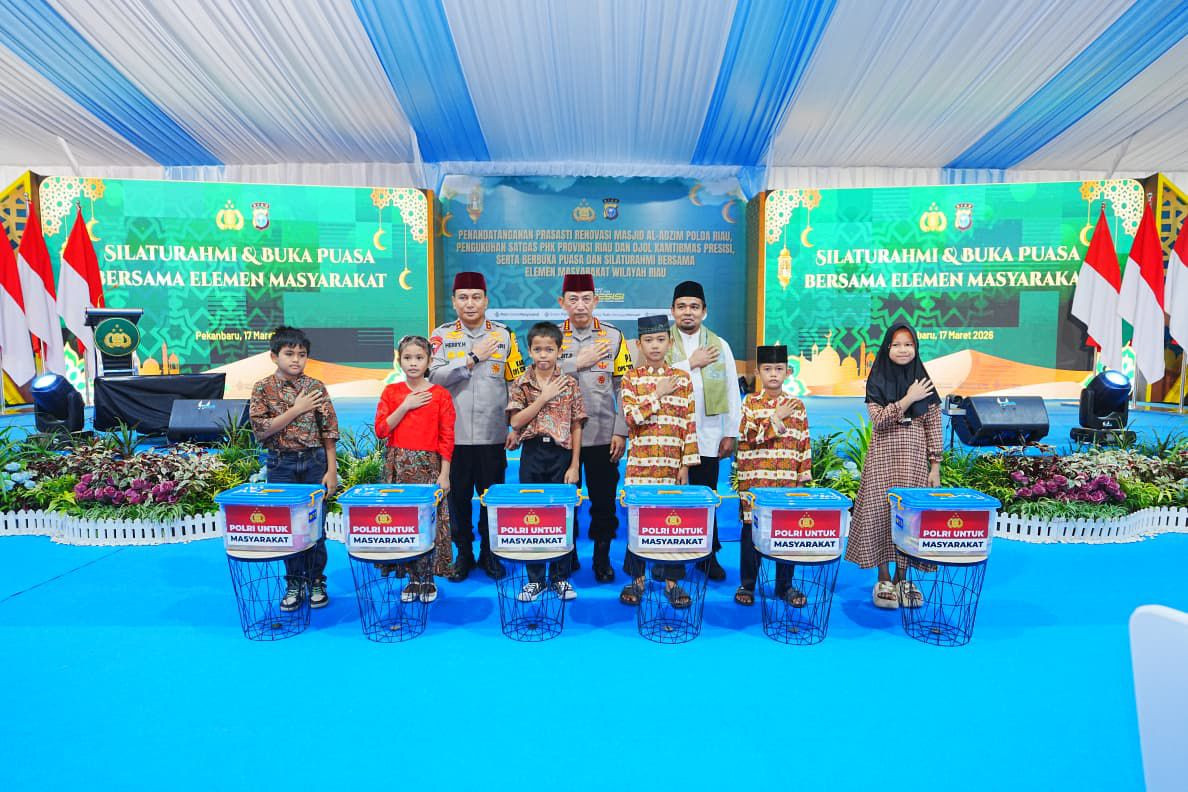 Pesan Kapolri di Safari Ramadhan Riau: Tingkatkan Silaturahmi hingga Jaga Persatuan