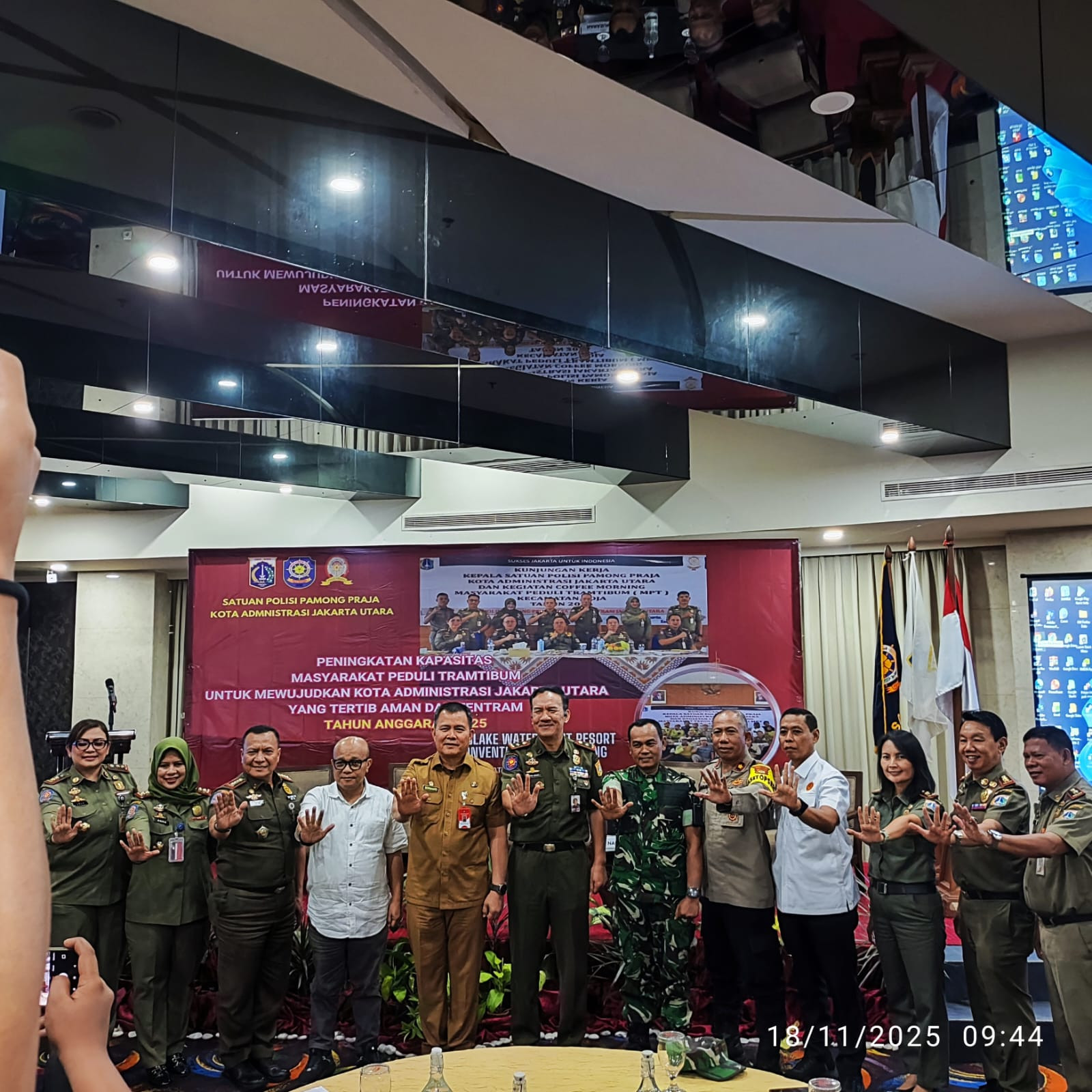 Kegiatan Pemberdayaan Masyarakat Peduli Tramtibum Digelar di Sunter, Jakarta Utara