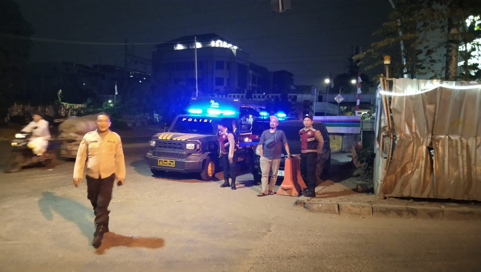 KRYD Polsek Metro Penjaringan Amankan Tiga Motor Tanpa Surat