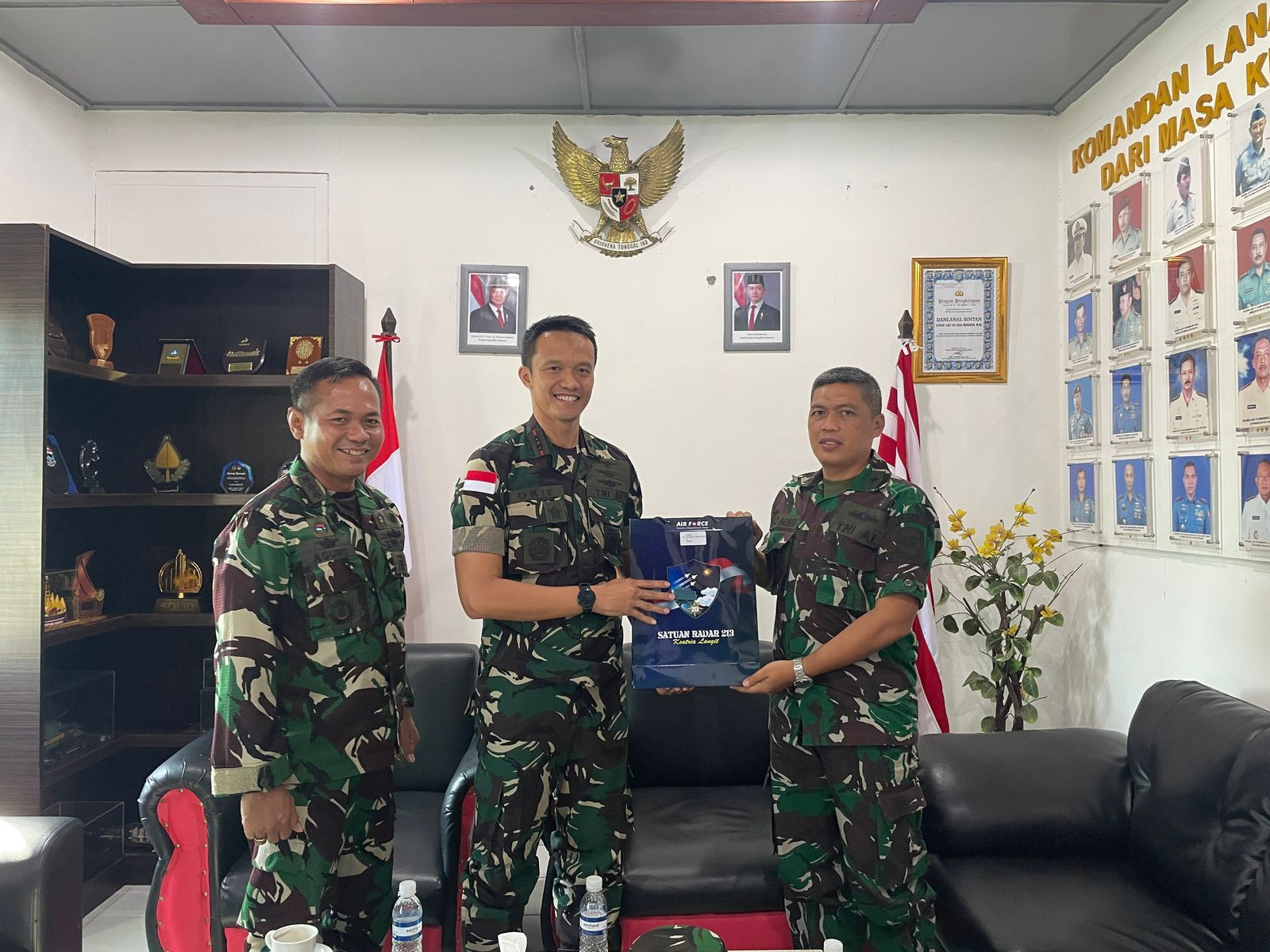 Danlanal Bintan Terima Kunjungan Dansatrad 213 Tanjungpinang