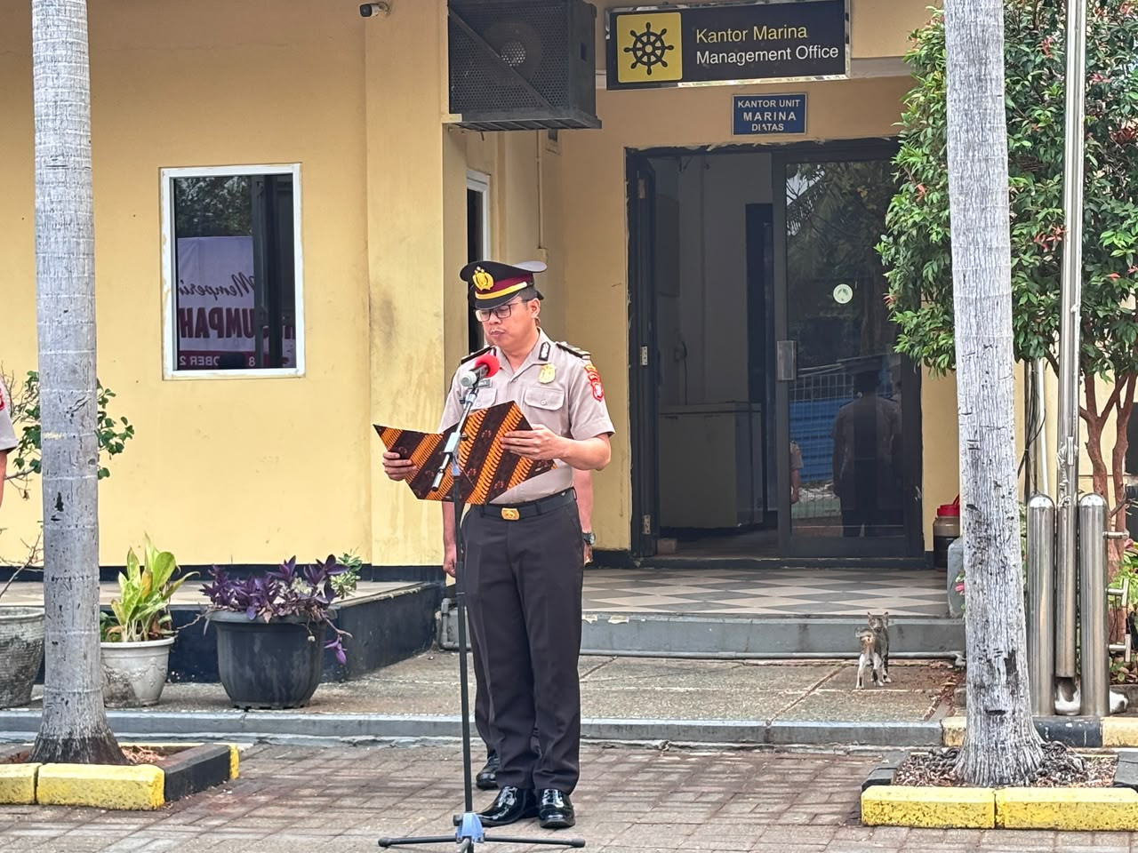 Polres Kepulauan Seribu Gelar Upacara Hari Sumpah Pemuda ke-98, Wakapolres Tekankan Semangat Patriotik dan Empati