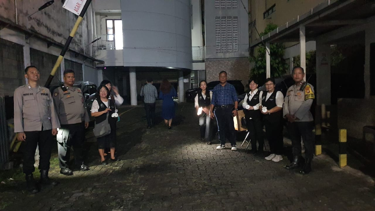 Paskah Subuh di GKI Samanhudi, 350 Jemaat Ibadah Aman dan Khusyuk