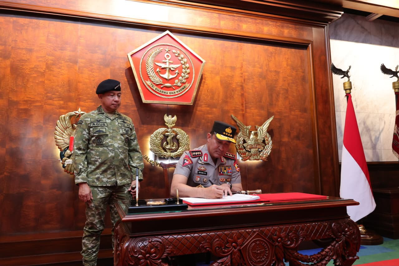 Kapolri Silaturahmi ke Panglima TNI, Perkuat Sinergi Jaga Stabilitas Keamanan