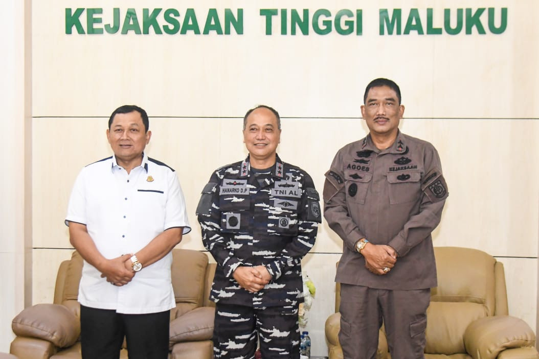 Dankodaeral IX Laksanakan Courtesy Call Ke Kejaksaan Tinggi Maluku