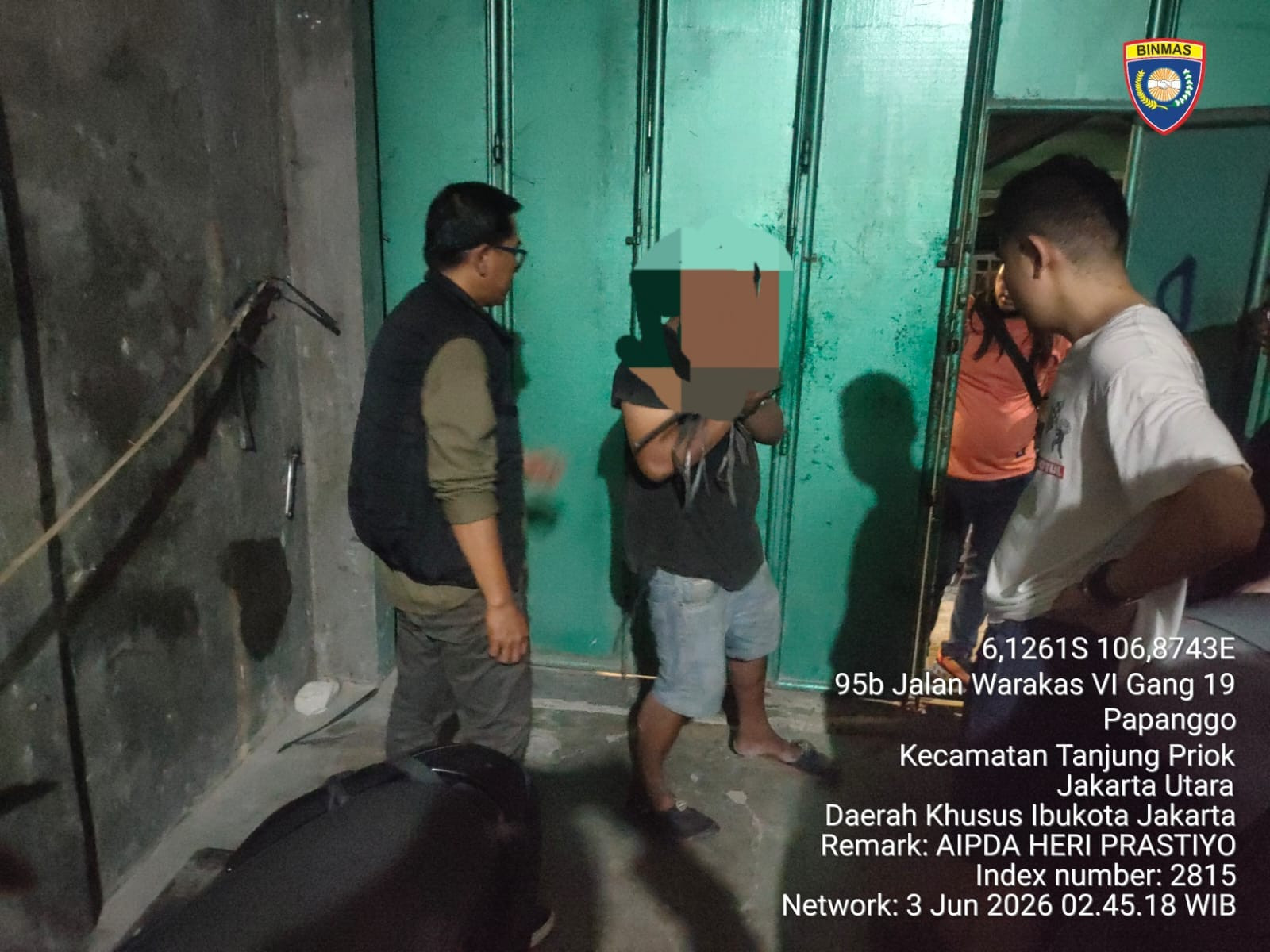 Respons Cepat Laporan 110, Polisi Tindak Lanjuti Dugaan Percobaan Pencurian di Warakas