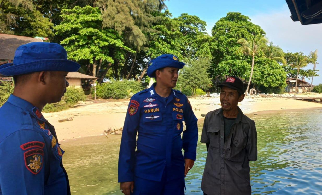 Patroli Satpolairud Polres Kepulauan Seribu Antisipasi Kejahatan di Laut, Kasat Polairud Imbau Nelayan Waspada Cuaca Buruk