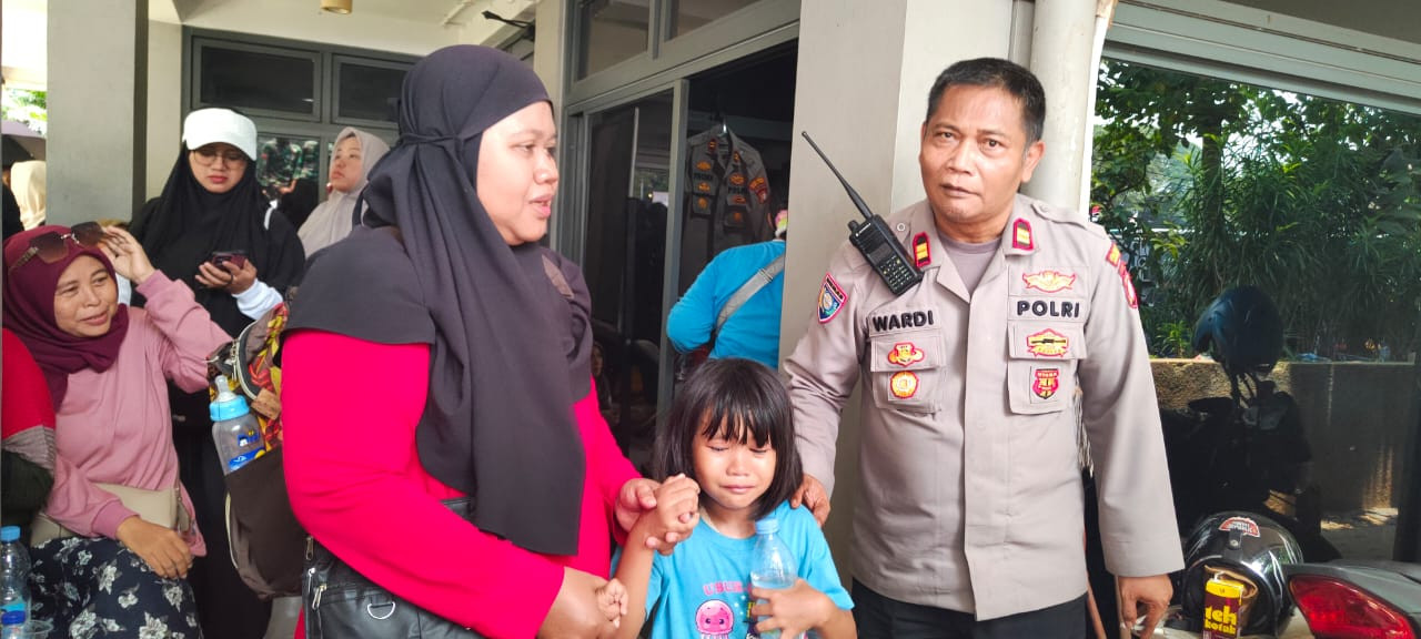 Polisi Temukan Anak-Anak yang Terpisah Saat HUT TNI di Monas