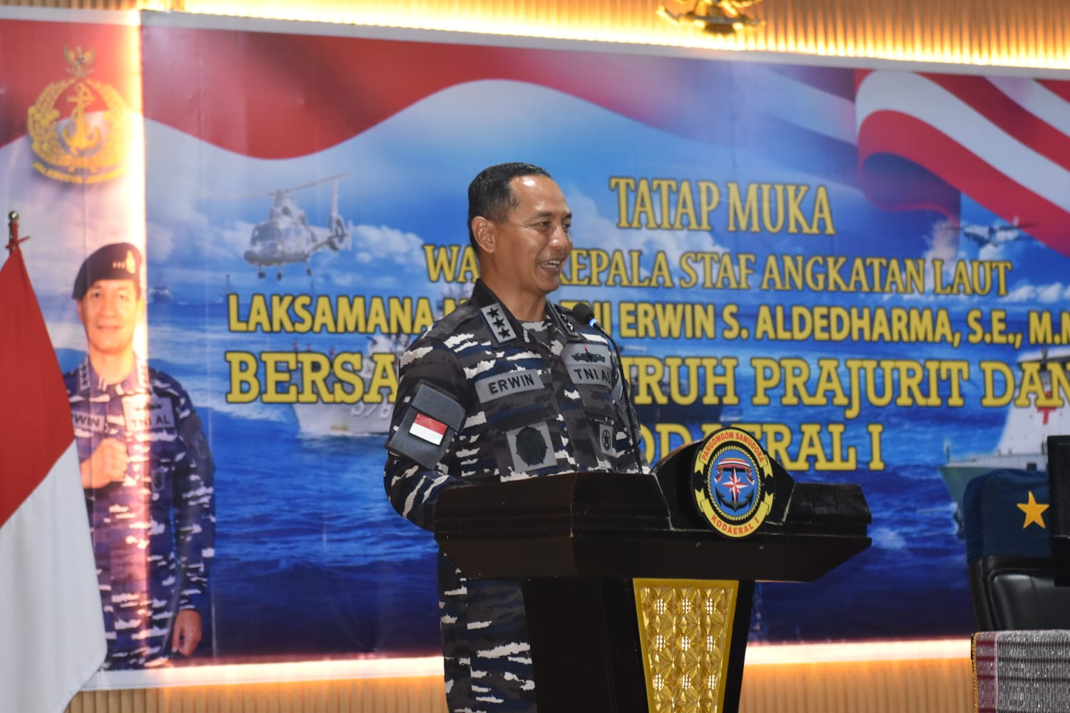 Danlanal Sabang Hadiri Tatap Muka Wakasal di Kodaeral I