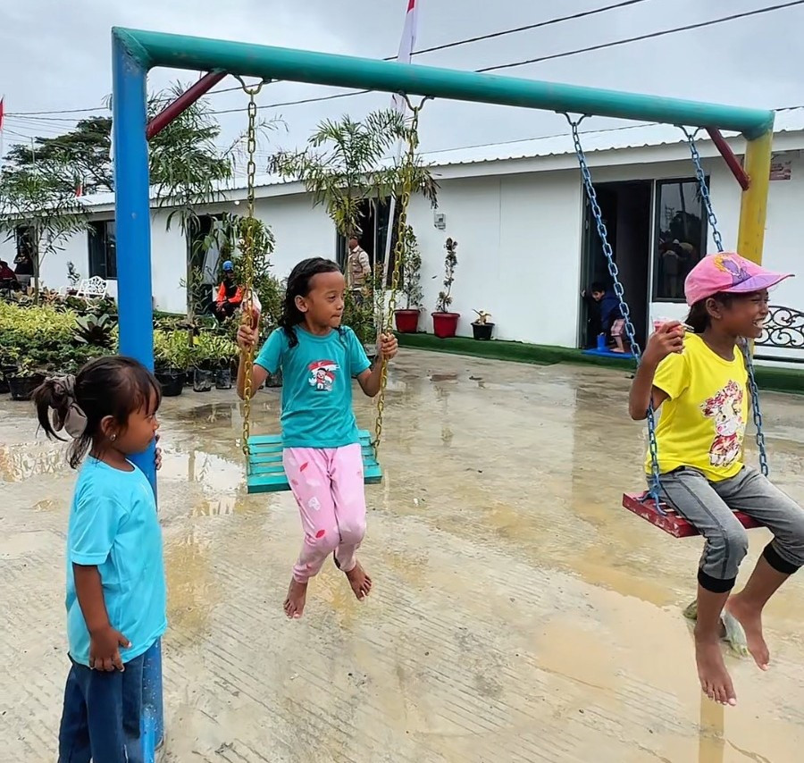 Warga Aceh Tamiang Sudah Huni Rumah Sementara: Terima Kasih Pemerintah, Senang Sekali!