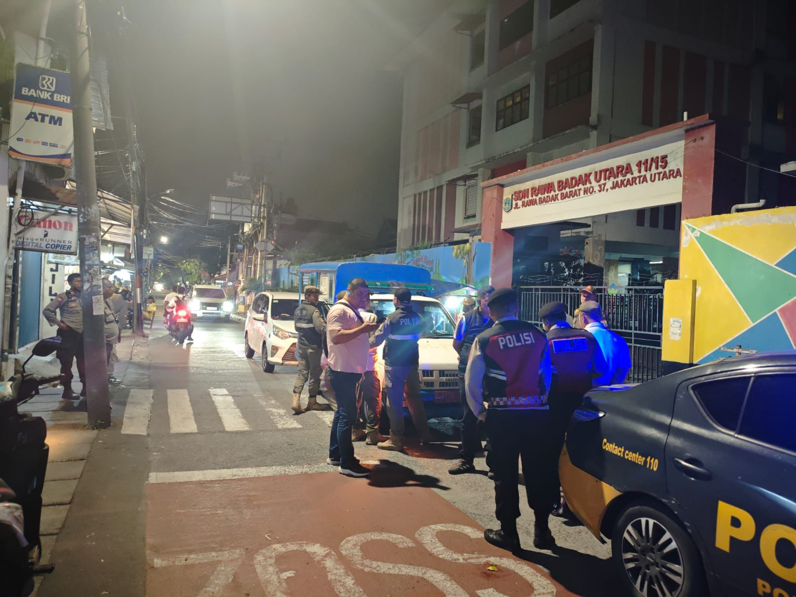 Patroli Malam Polsek Koja Intensifkan KRYD, Cegah Tawuran dan Kejahatan Jalanan