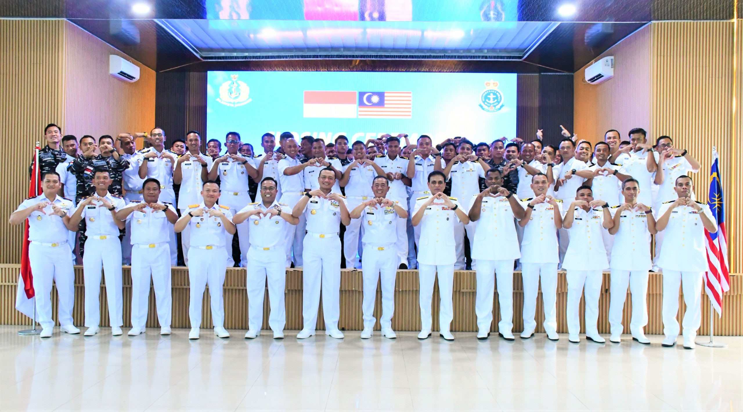 Pangkoarmada RI Hadiri Penutupan Patroli Terkoordinasi (Patkor) Malindo 170/25