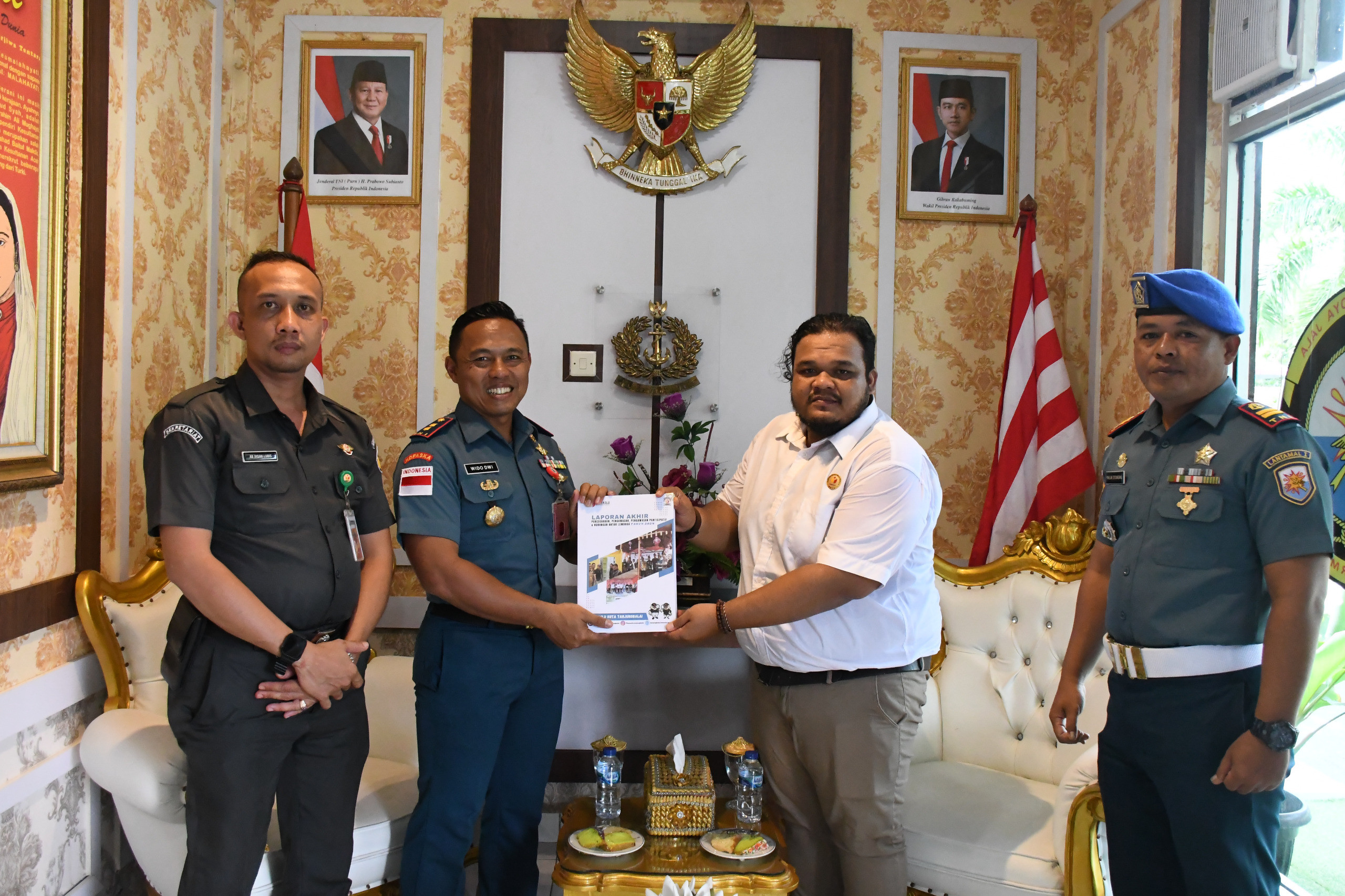 Bawaslu Tanjungbalai Apresiasi Dukungan Lanal TBA Dalam Sukseskan Pilkada 2024