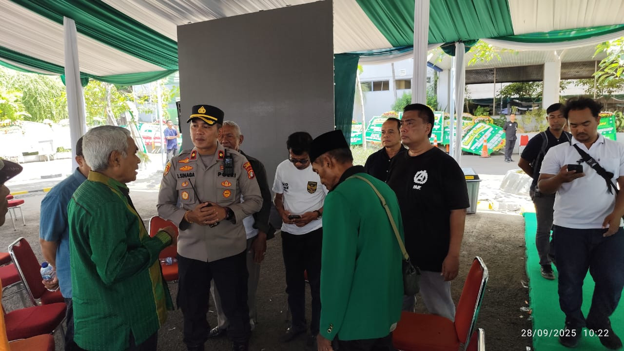 Jaga Jakarta: Polsek Pademangan Gelar Apel Pengamanan Muktamar PPP di Ancol