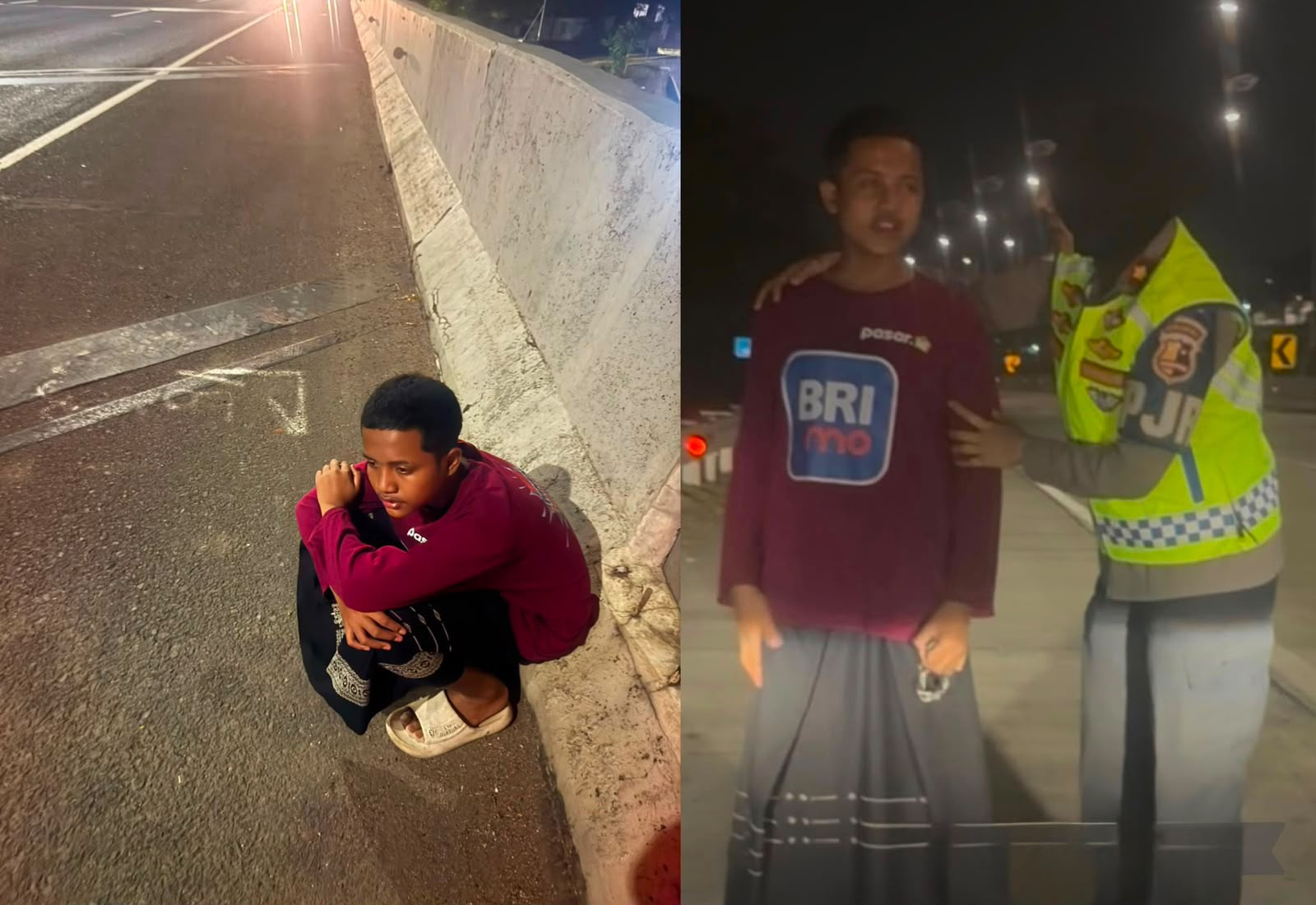 Sigap dan Penuh Kepedulian, Kompol Darmawati Selamatkan Bocah Tersesat di Ruas Tol BSD