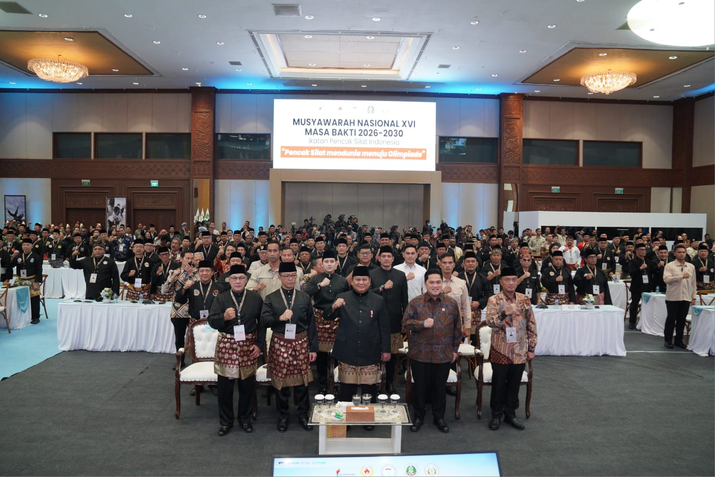 Para Pesilat Indonesia Siap Dukung Misi Prabowo Bawa Pencak Silat Tembus Olimpiade