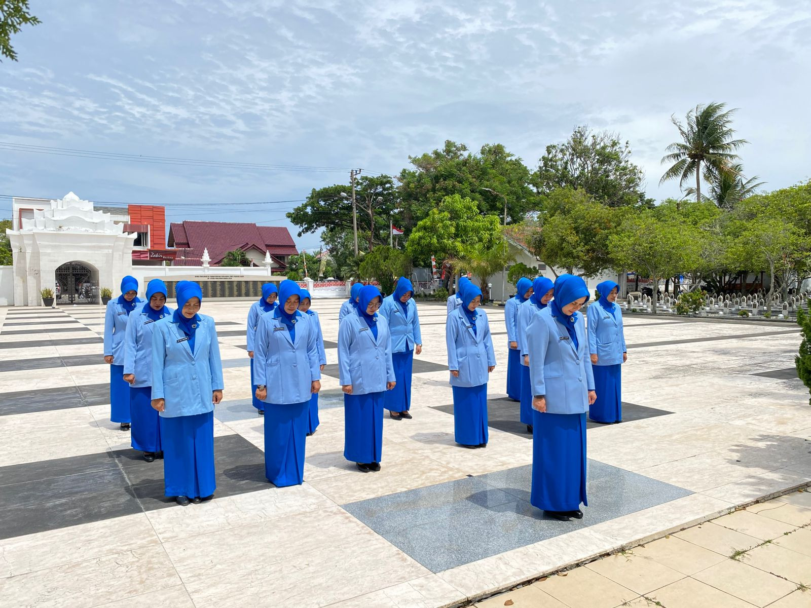 Jelang HUT Ke-79, Jalasenastri Laksanakan Ziarah ke TMP Kota Banda Aceh