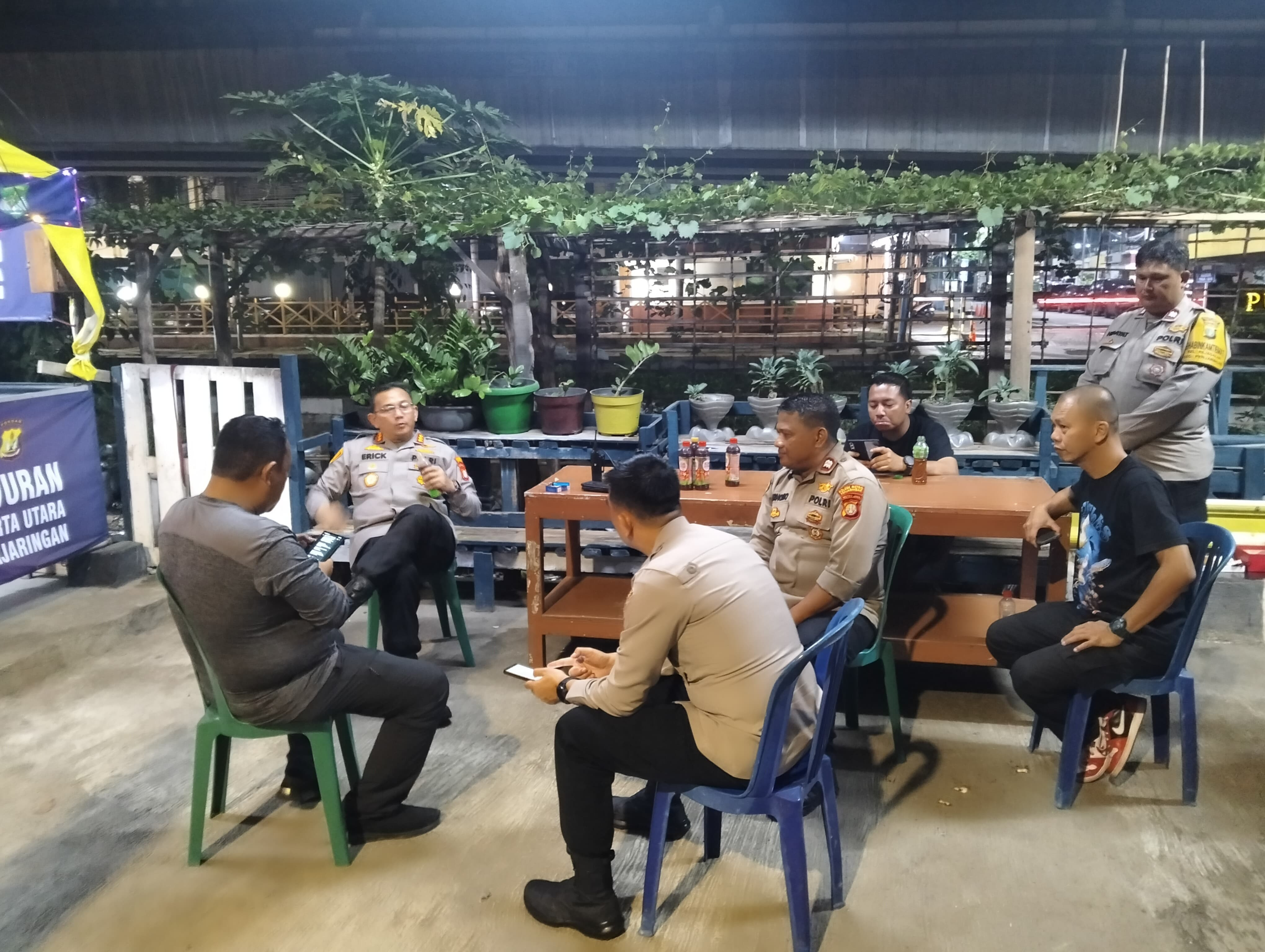 Kapolres Metro Jakarta Utara Sidak Dini Hari, Pastikan Pos Pantau Anti Tawuran Ramadhan 2026 Siaga di Kertajaya