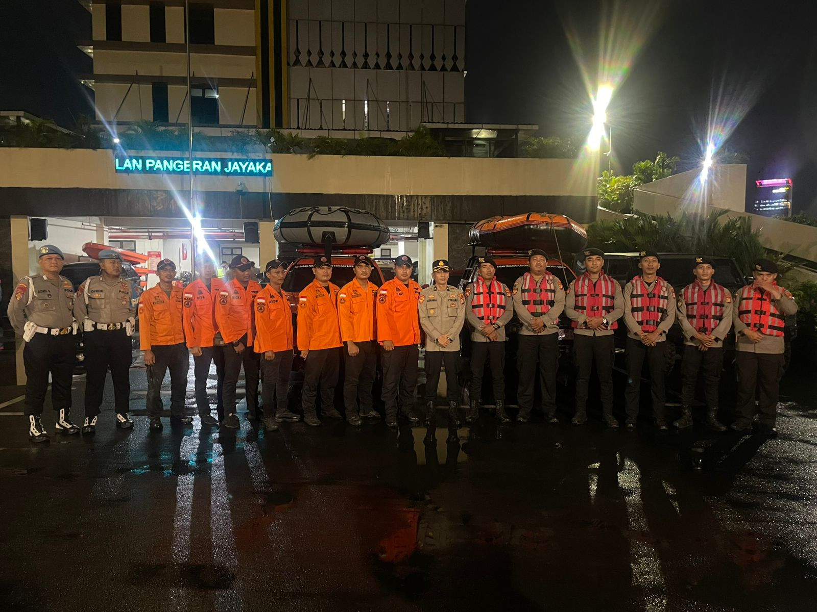 Kabag Ren Polres Metro Bekasi Kota Pimpin Apel Gabungan Siaga Bencana