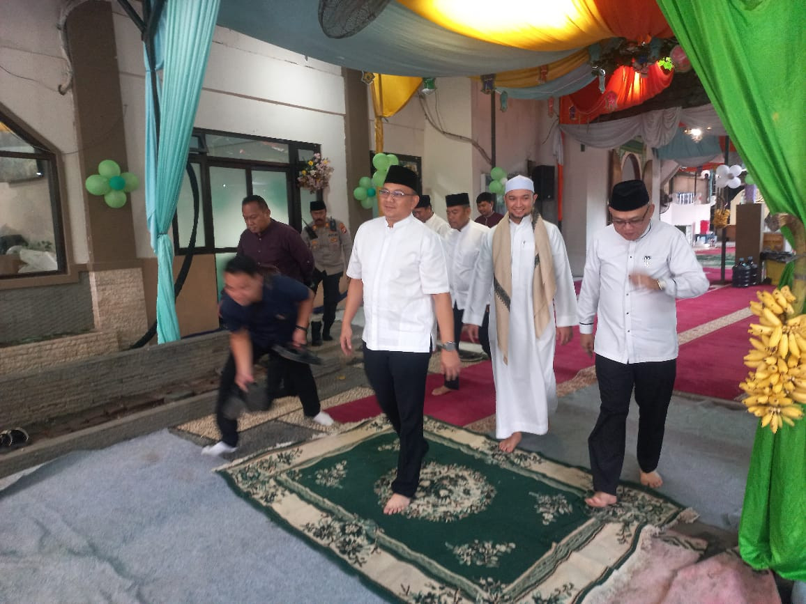 Kapolres Metro Jakarta Utara Silaturahmi ke Masjid Jami Al-Mukaromah Kampung Bandan
