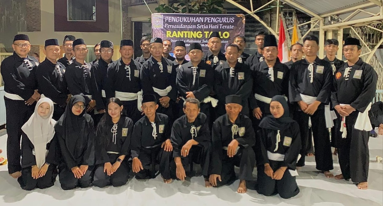 Ketua Ranting dan Susunan Personalia Persaudaraan Setia Hati Terate Ranting Tallo Cabang 064 Makassar Masa Bakti 2025-2028 Resmi Dikukuhkan