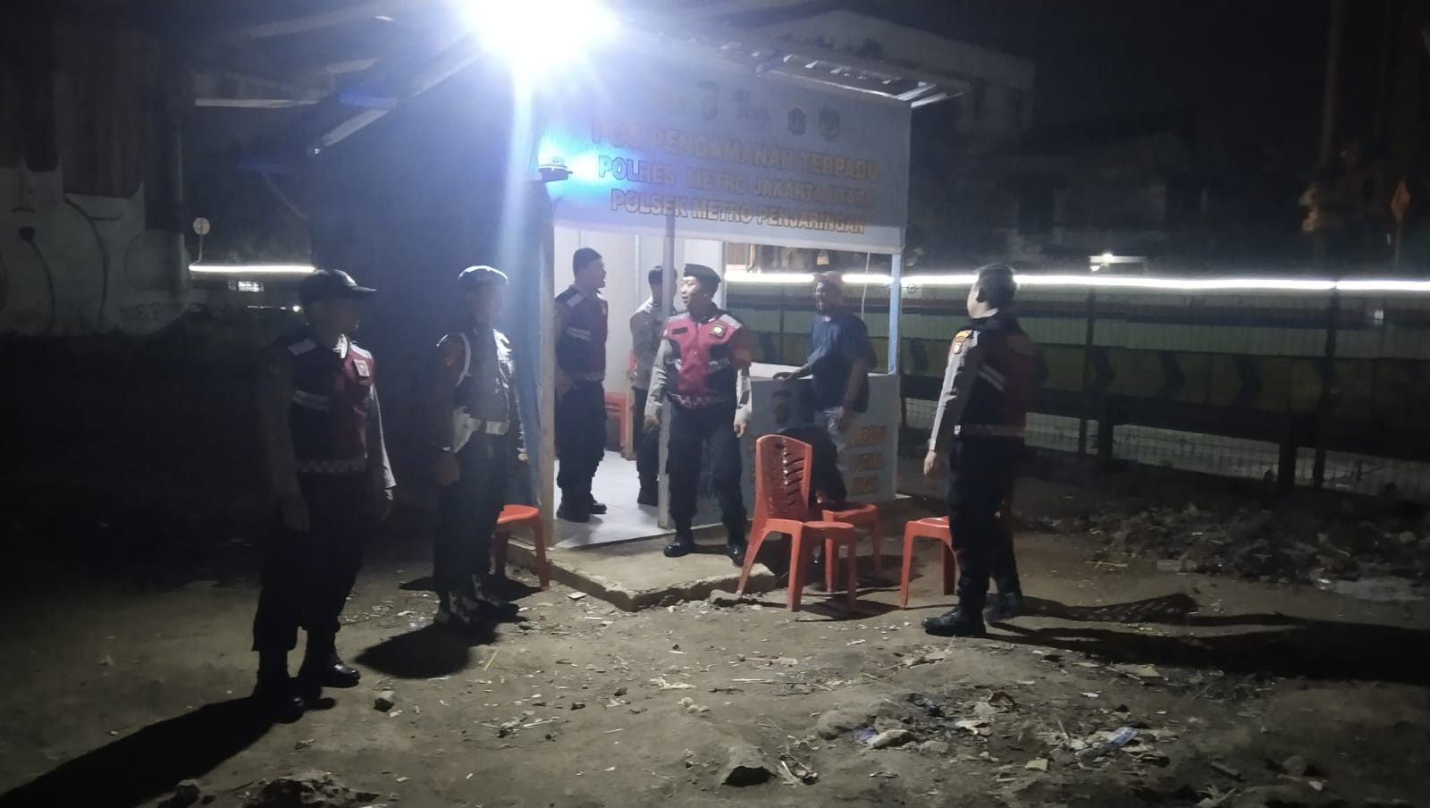 Jaga Jakarta, Jaga Lingkungan, Polsek Metro Penjaringan Tingkatkan Patroli KRYD Antisipasi Tawuran dan Kejahatan Jalanan