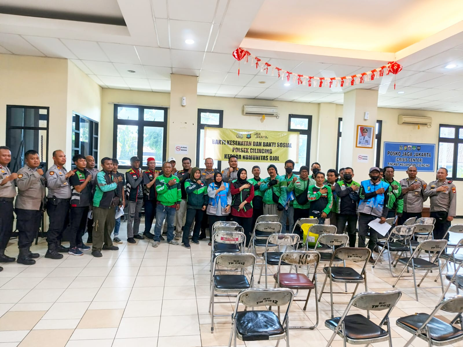 Polsek Cilincing Hadirkan Layanan Kesehatan Gratis untuk Ojol, Wujud Nyata “Jaga Warga” di Jakarta Utara