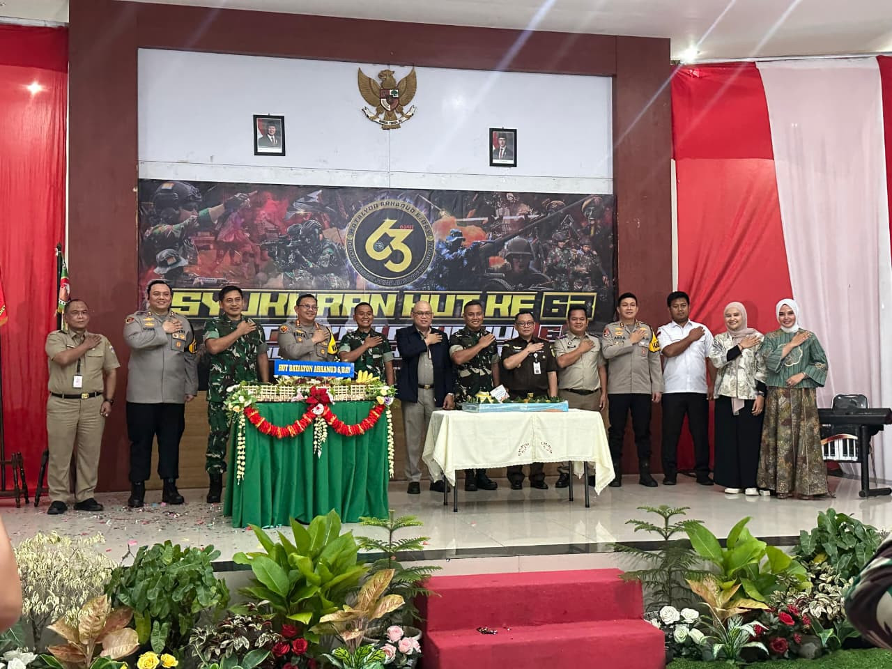 Kapolres Kepulauan Seribu Hadiri HUT ke-63 Yon Arhanud 6/BAY, Perkuat Sinergi TNI–Polri di Jakarta Utara