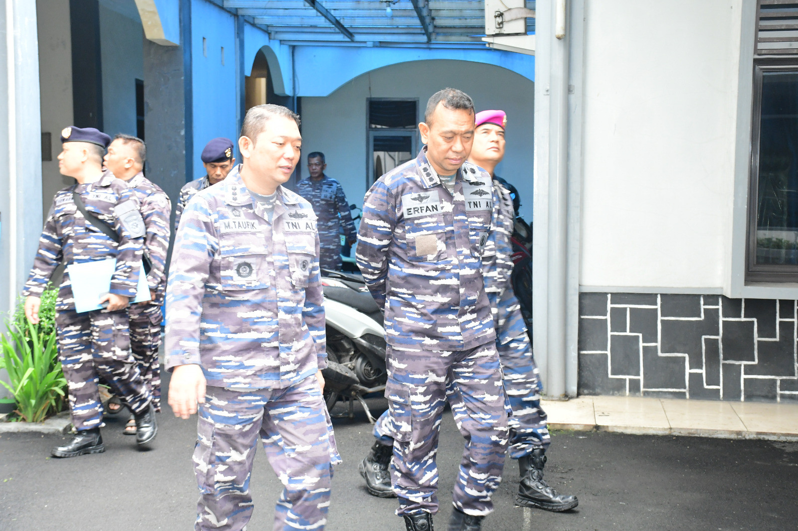 Tour Facility Digelar Jelang Serah Terima Jabatan Komandan Lanal Bandung