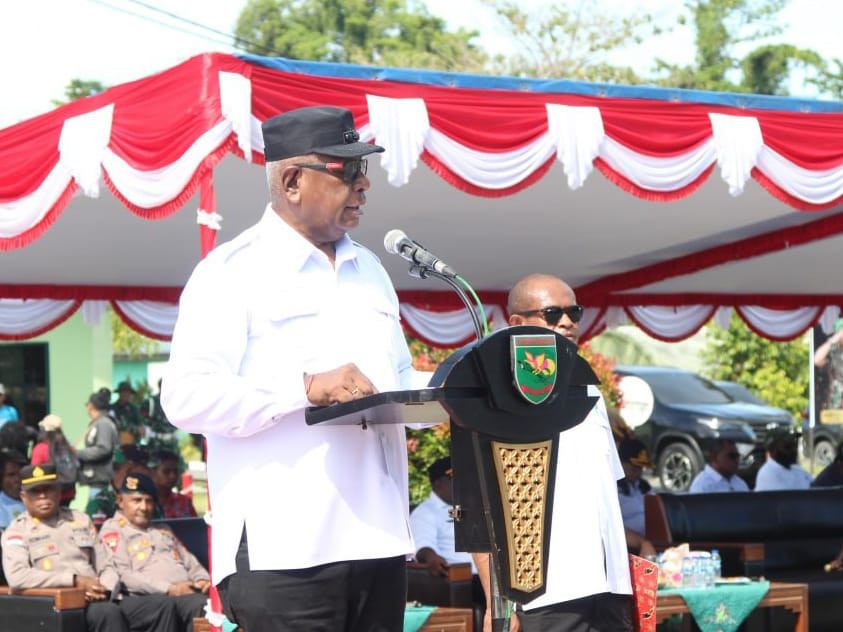 Bupati Mimika Buka TMMD Reguler Ke-128 Kodim 1710/Mimika, Kampung Keakwa Jadi Sasaran Utama