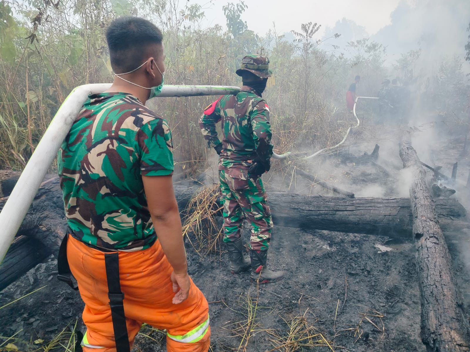 Penanganan Karhutla di Wilayah Kalbar Terus Membaik, Titik Api Turun