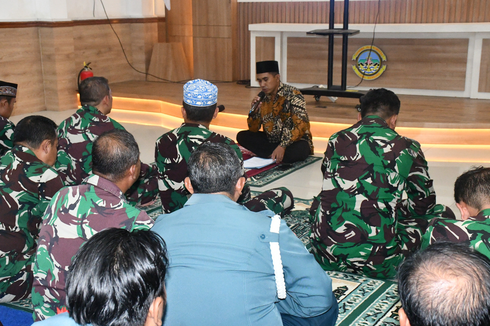 Pangkalan TNI AL Bandung Gelar Doa Bersama Jelang Pelaksanaan MNEK Ke-5 Tahun 2025