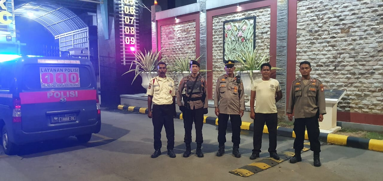Polsek Medan Satria Gelar Patroli Strong Point Antisipasi Guantibmas