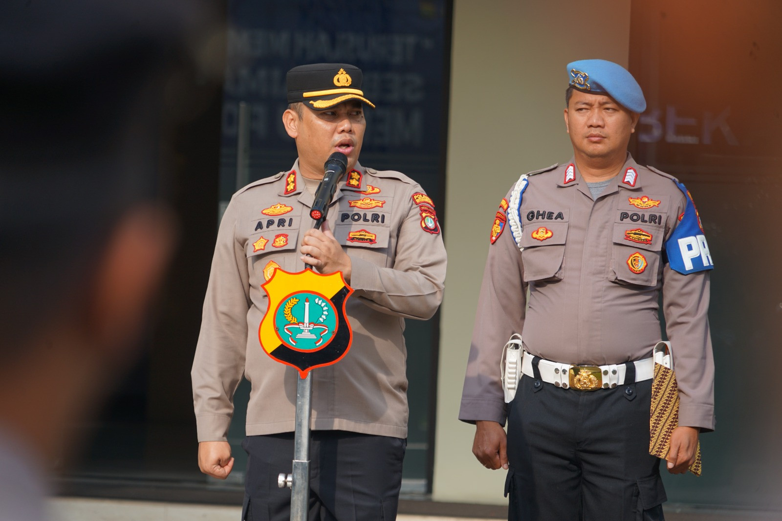 Wakapolres Metro Bekasi Pimpin Apel Jam Pimpinan di Mapolres Metro Bekasi