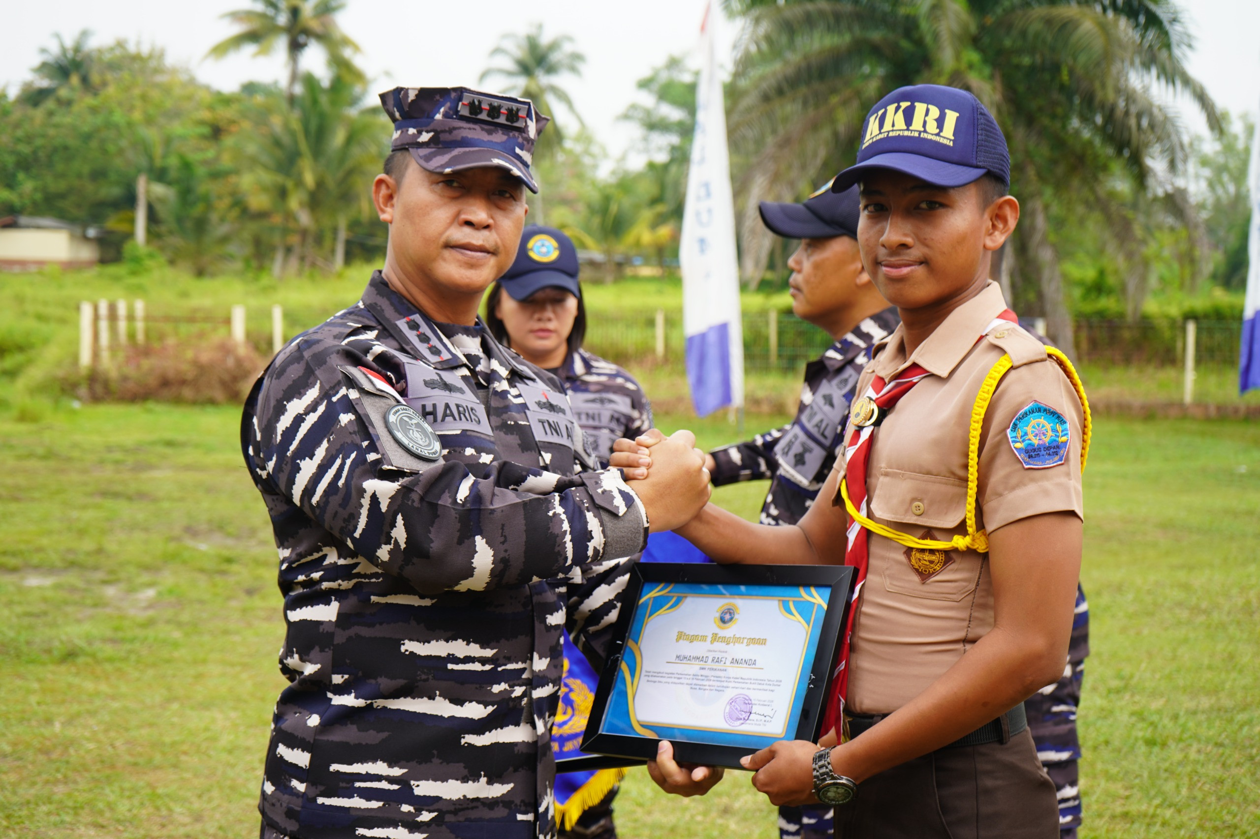 Penutupan Persami KKRI 2026, Komandan Lanal Dumai Tegaskan Peran TNI AL Dalam Pembinaan Generasi Muda Indonesia Yang Tangguh dan Berkarakter