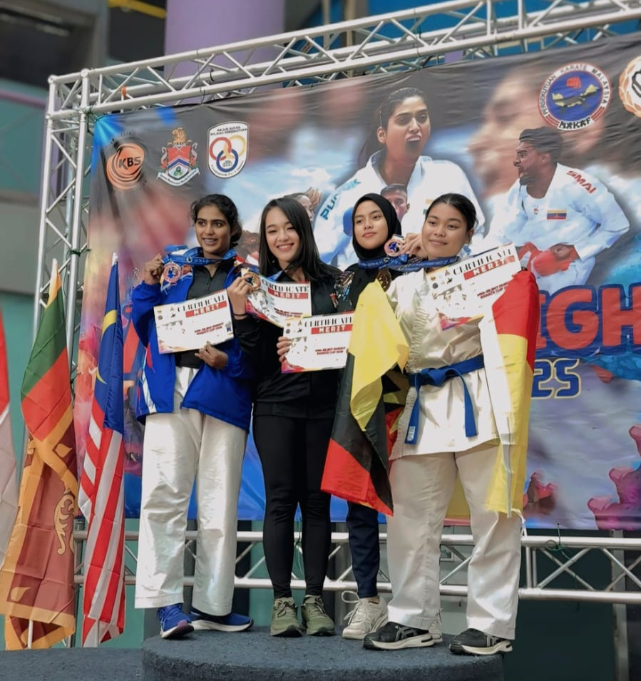 Bripda Jessica, Polwan di Polda Riau, Sabet Medali Emas Kejuaraan Karate di Malaysia