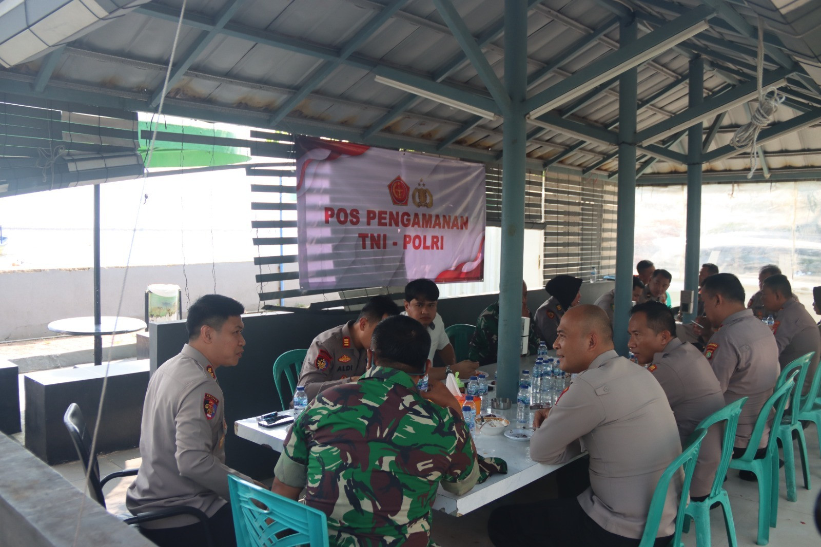 Polres dan TNI Kepulauan Seribu Gelar Posko Gabungan, Perkuat Sinergitas Jaga Keamanan Wilayah