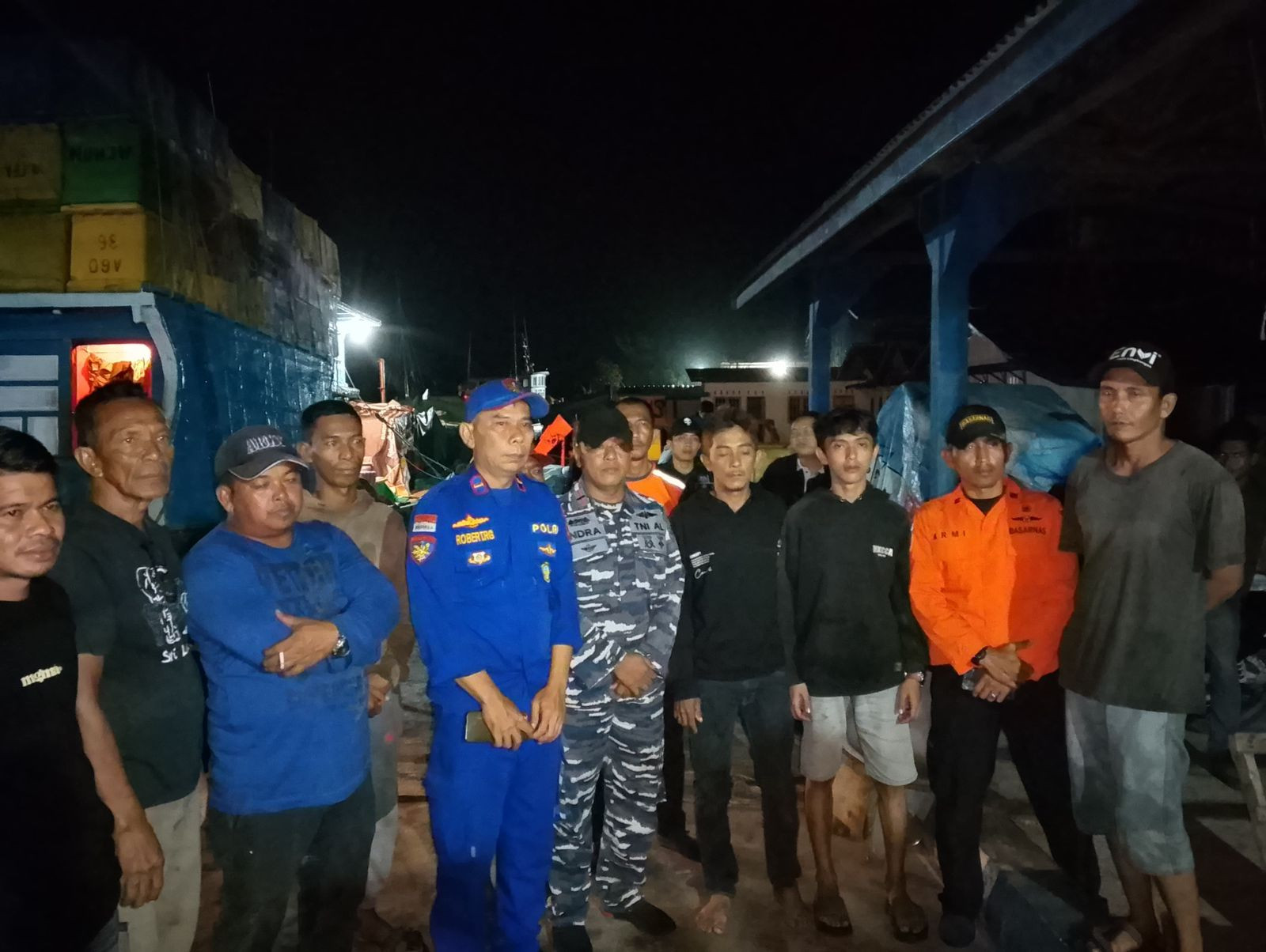 Lanal Bintan Bersama Basarnas Tanjung Pinang Berhasil Temukan Kapal Yang Hilang Kontak