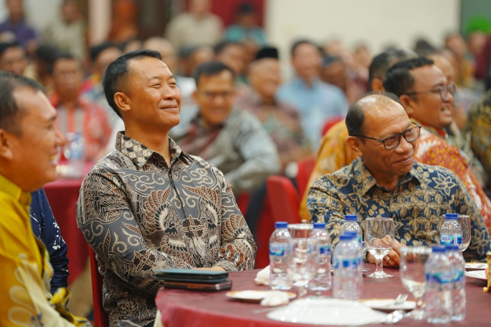 Rajut Silaturahmi Dalam Kebersamaan, Danlanal Dumai Hadiri Acara Kenal Pamit Danlanud Roesmin Nurjadin