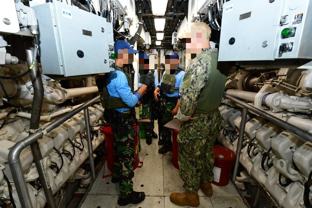 Kopaska dan US Navy Sinkronisasikan Taktik VBSS dan CQB Pada Super Garuda Shield 2026