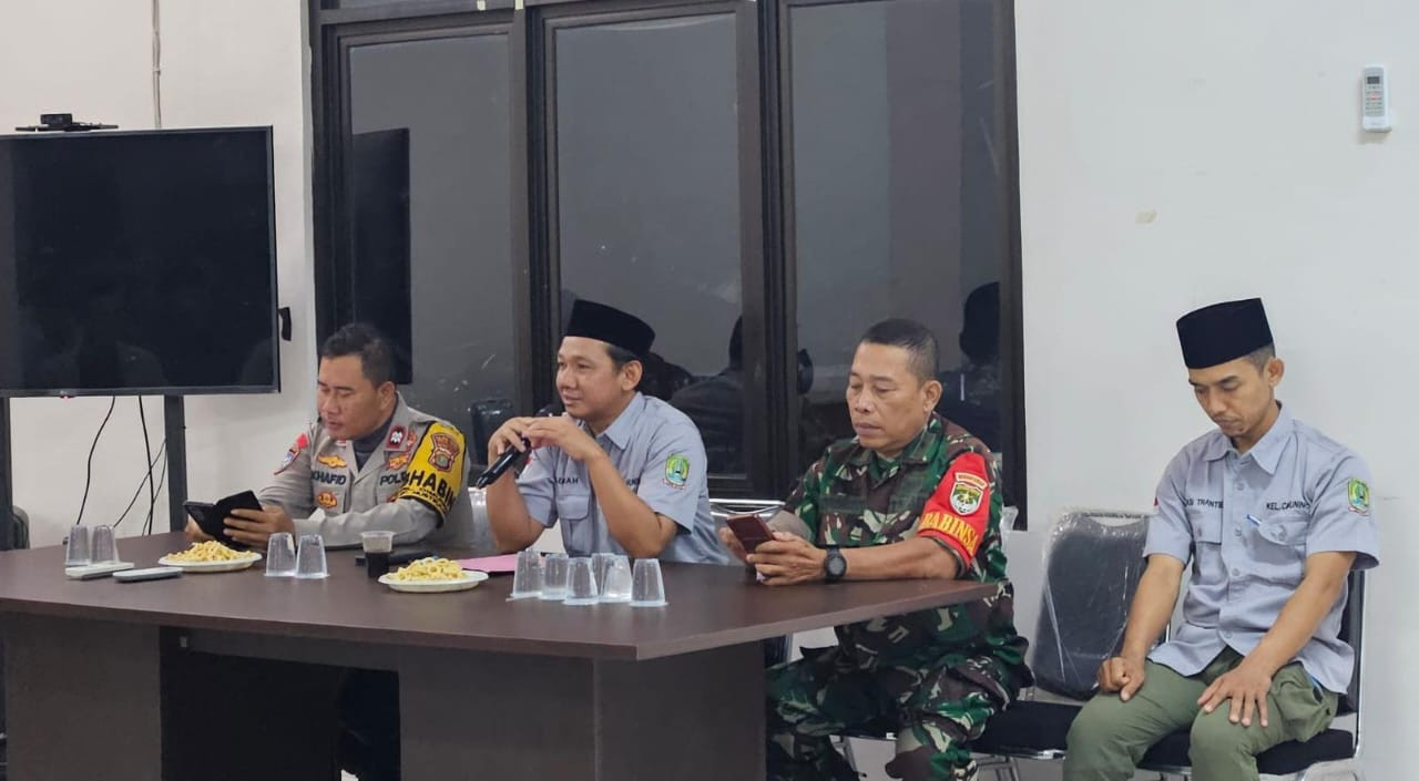 Rapat Sinergitas Tiga Pilar Kelurahan Cimuning dan Halal Bihalal Idul Fitri 1466 H
