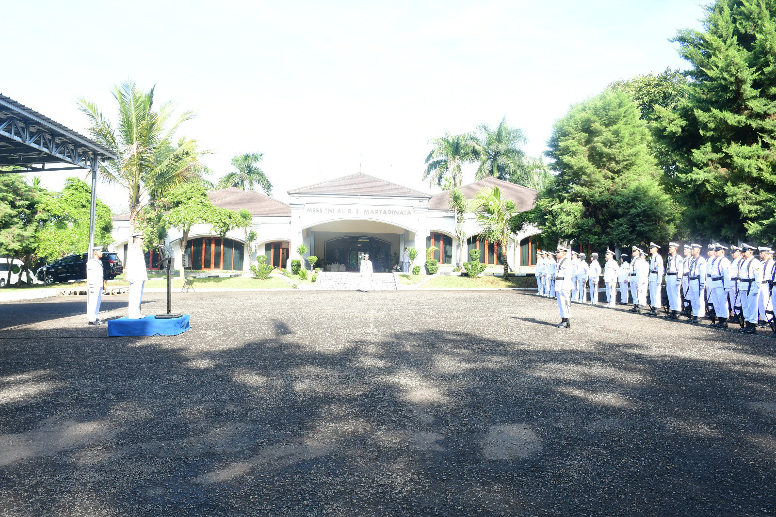 Pangkalan TNI Angkatan Laut Bandung Laksanakan Upacara Peringatan Hari Jadi TNI AL Ke-80 Tahun 2025