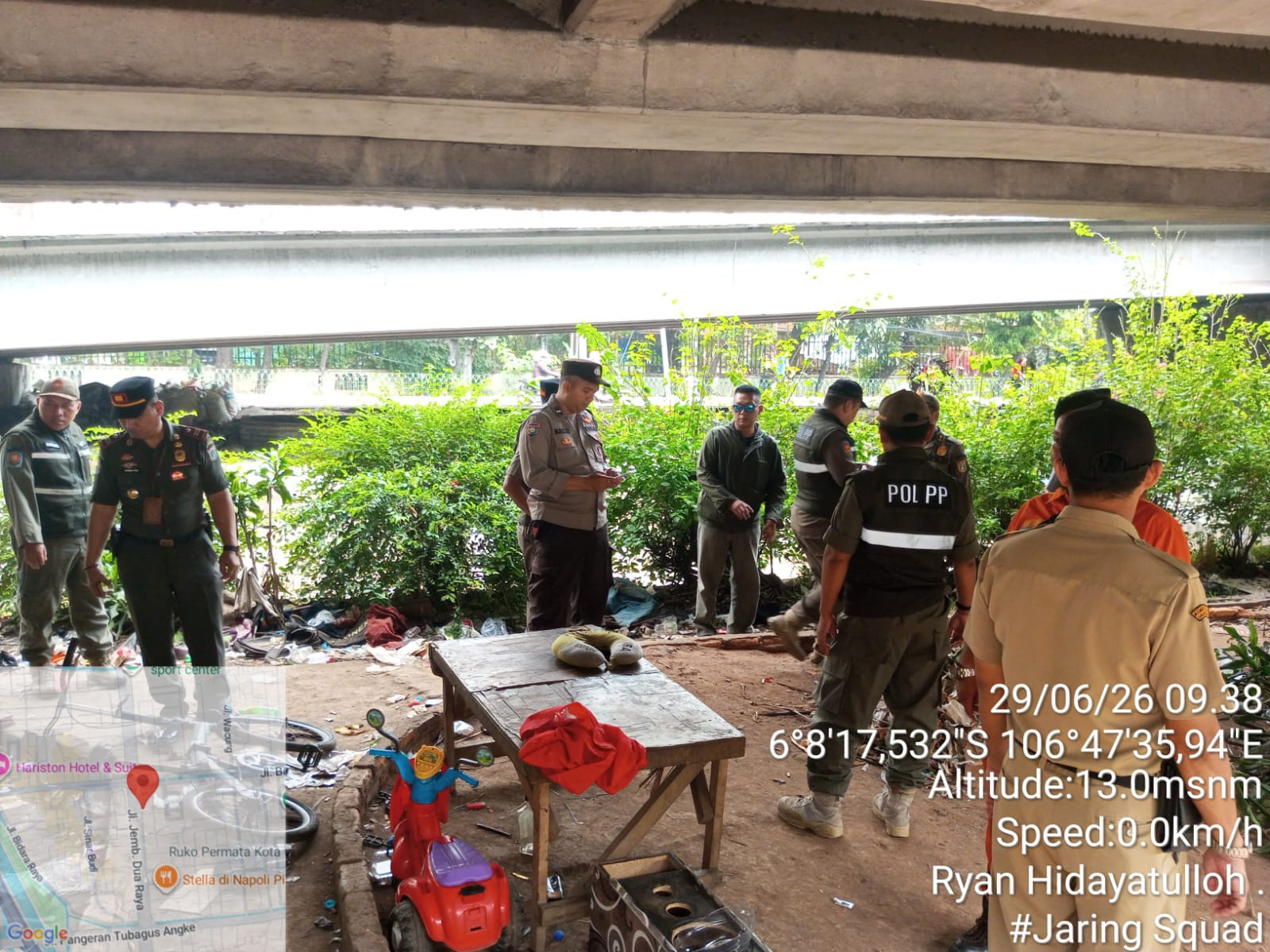 Polisi Bersama Tiga Pilar Gelar Operasi Pekat P3S di Penjaringan, Sisir Disejumlah Titik Rawan dan Amankan 8 PPKS