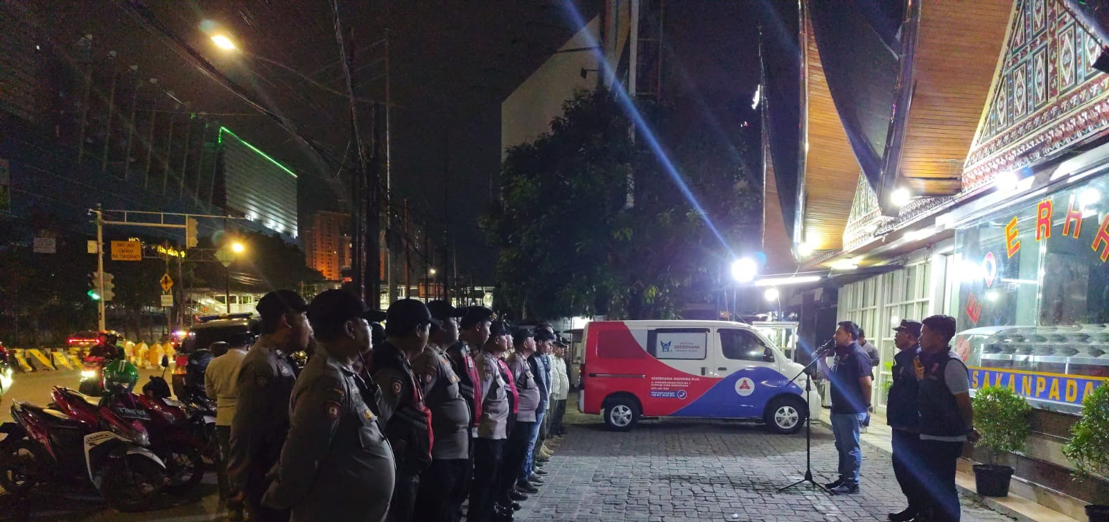 Kapolsek Pademangan Tegaskan Fokus Cegah Tawuran dalam Apel KRYD