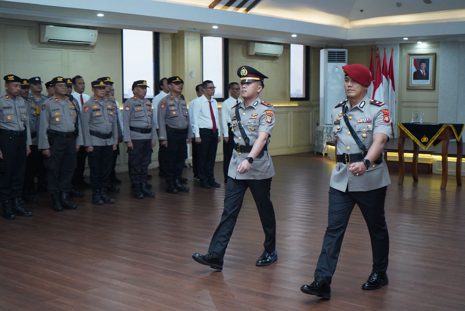 Sertijab Kapolsek Pademangan, Polres Metro Jakarta Utara Tekankan Profesionalisme dan Pelayanan Publik