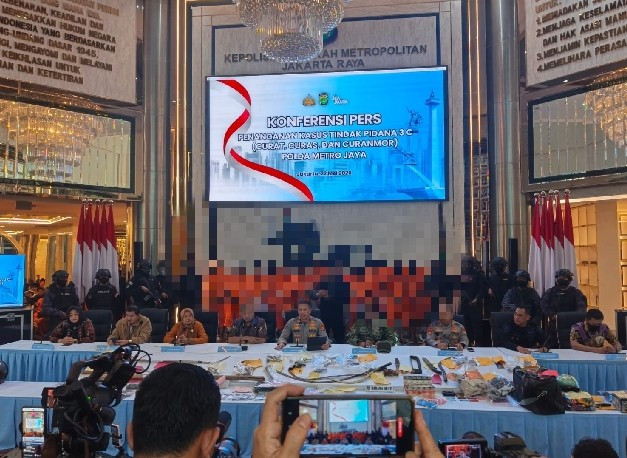Polda Metro Jaya Ungkap 127 Kasus Kejahatan Jalanan, 173 Tersangka Ditangkap