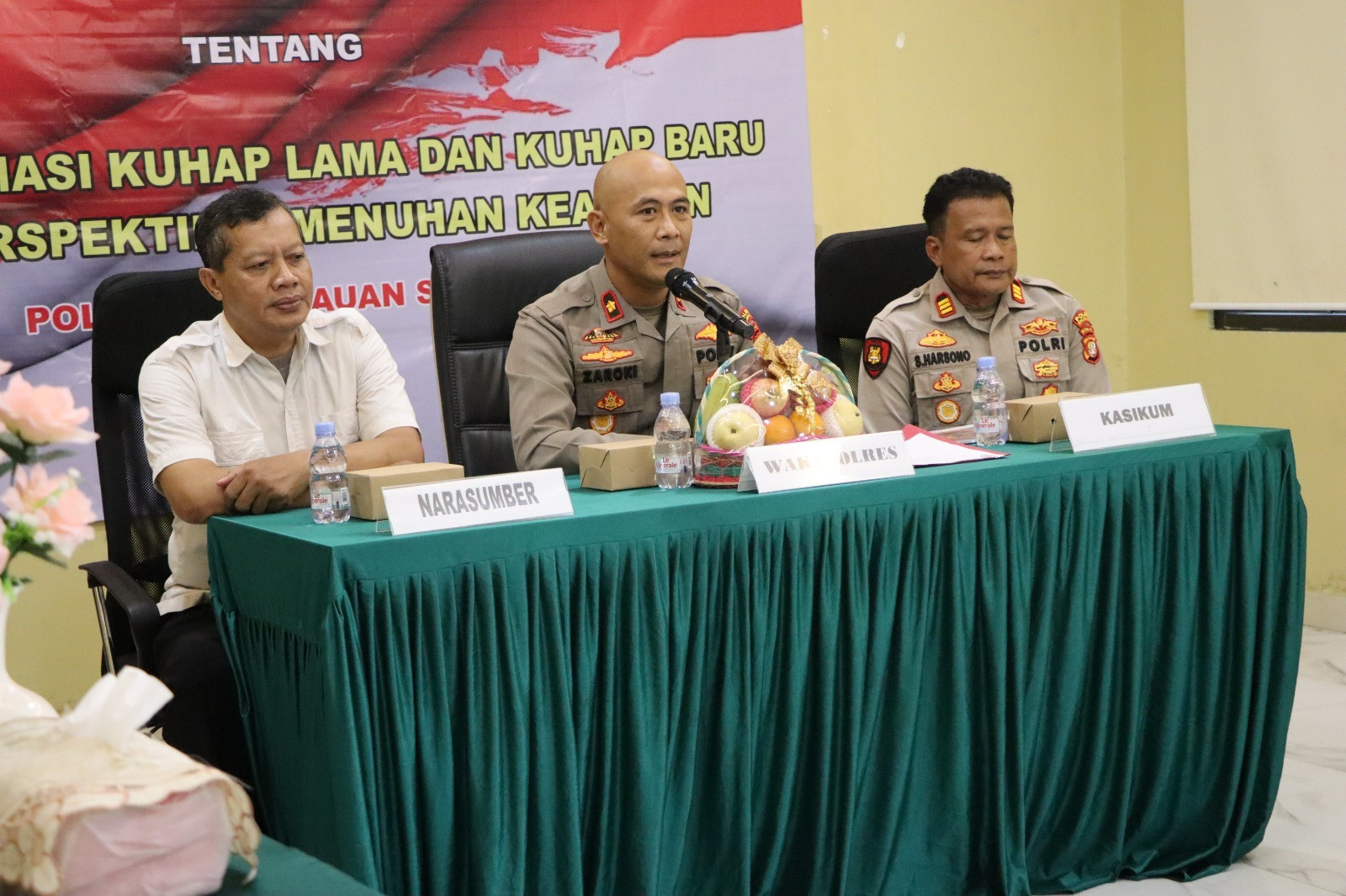 Tingkatkan Pemahaman Hukum, Polres Kepulauan Seribu Gelar Penyuluhan KUHAP Baru