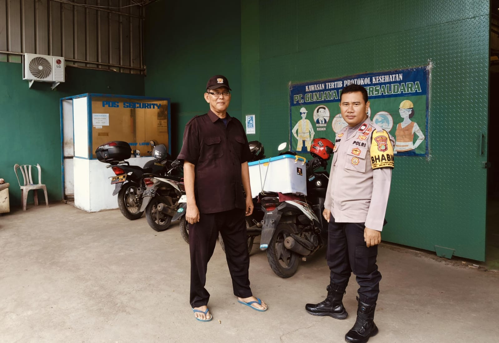 Bhabinkamtibmas Cimuning Imbauan Kamtibmas Ramadhan