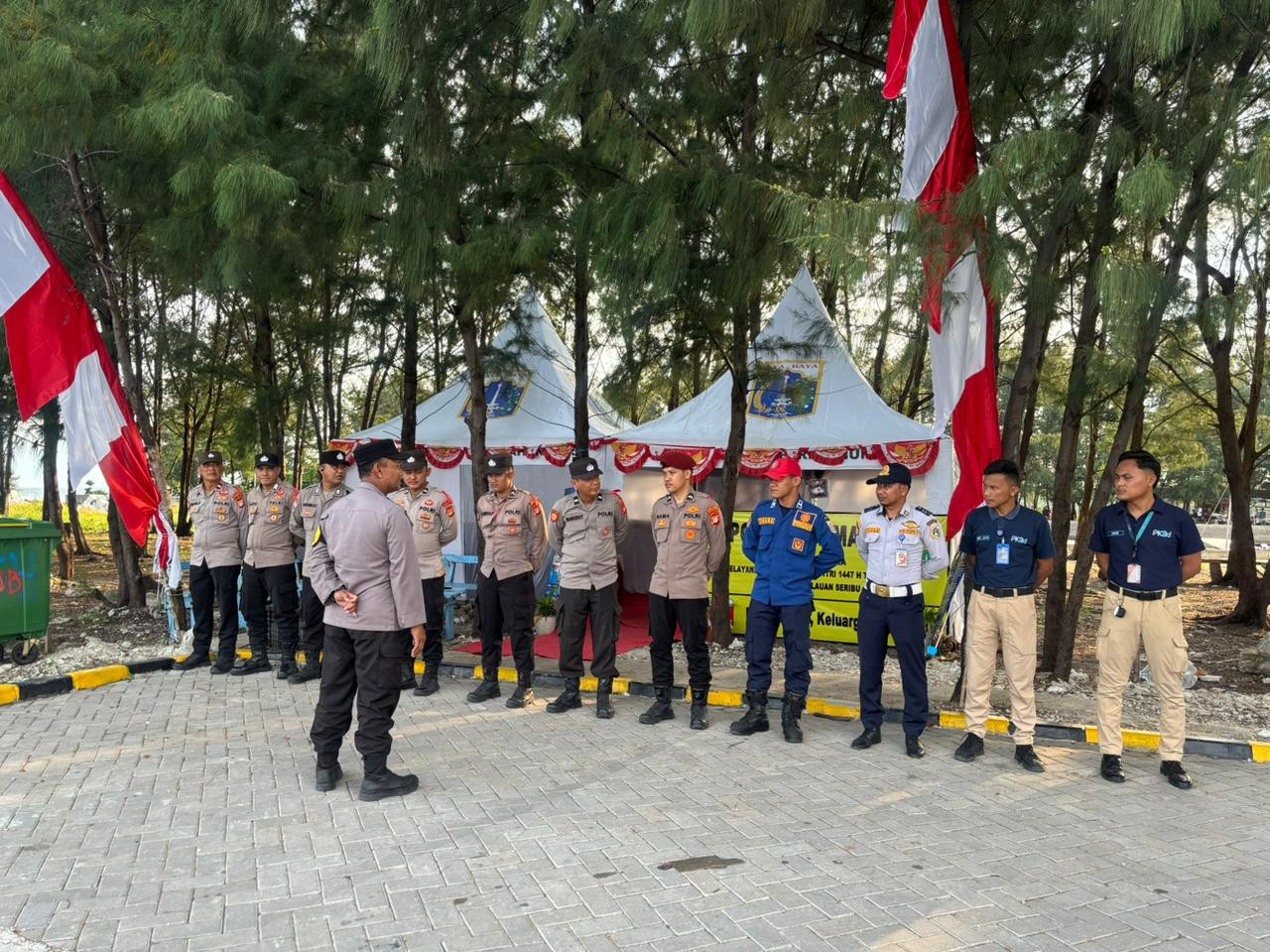 Polres Kepulauan Seribu Siagakan Pospam Ops Ketupat Jaya 2026, Wujudkan Mudik Aman dan Wisata Nyaman