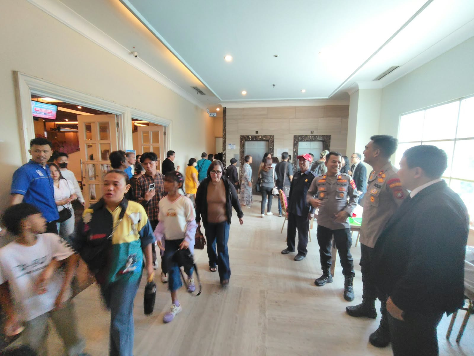 Kapolsek Kelapa Gading Sambangi Gereja Tiberias Nias Ajak Jemaat Waspadai Narkoba hingga Tawuran