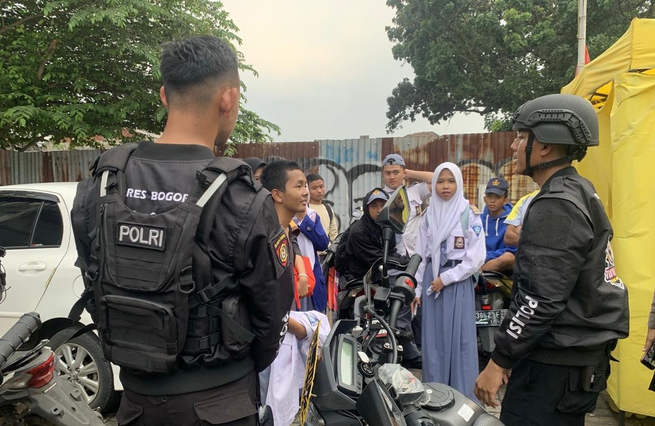Cegah Tawuran dan Kejahatan Jalanan, Polres Bogor Laksanakan Patroli Sahabat RAMBO